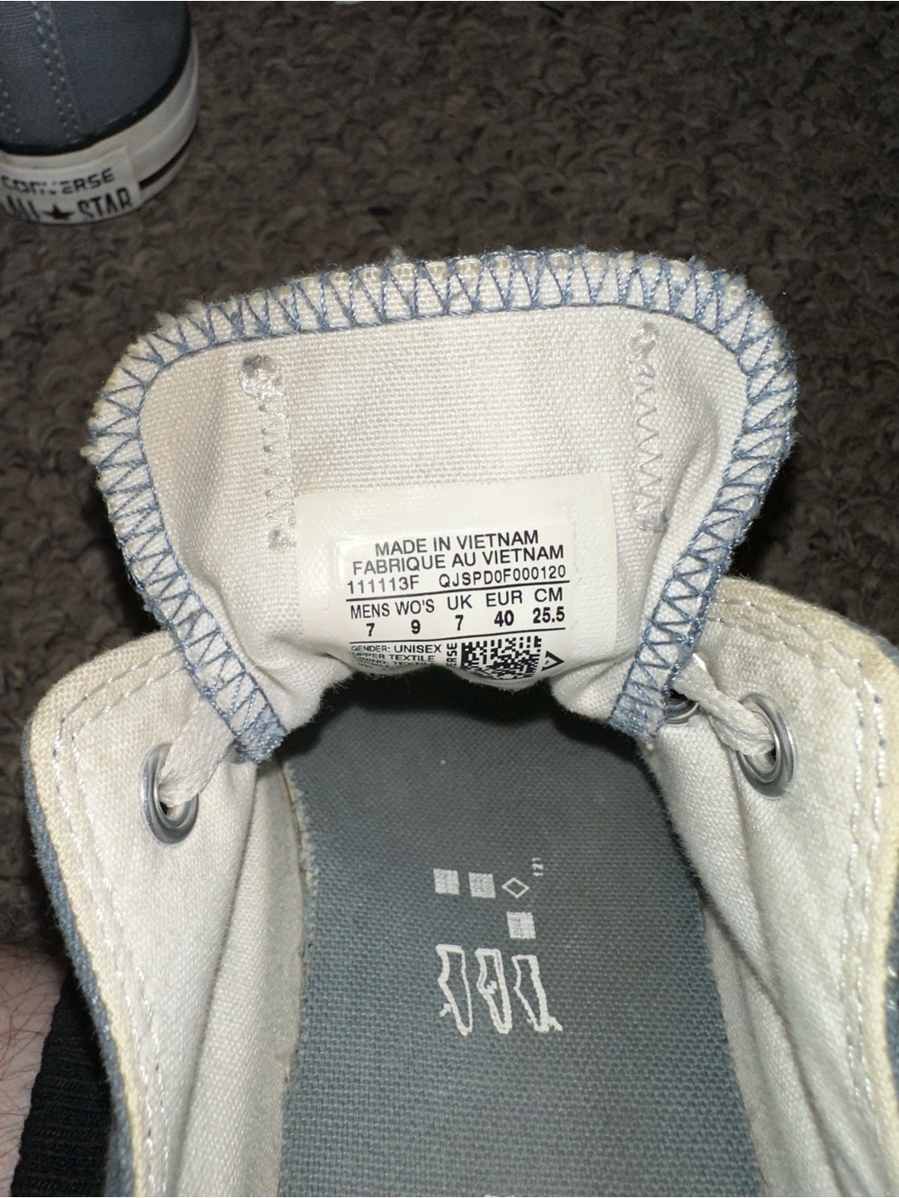 Converse Chuck Taylor All Star Low Top Sneakers - Light Blue - Picture 6 of 6